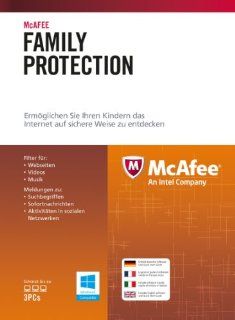 McAfee Family Protection   3 User: Software