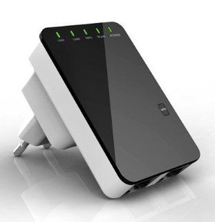 300 Mbit Wireless N Mini Router Wifi Repeater WLAN: Elektronik