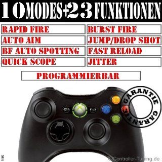 10 MODE XBOX 360 DROP SHOT RAPID FIRE CONTROLLER: Games