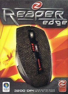 Ideazon Reaper Edge Red 1000 USB PC Computer Gaming Mouse   3200 max. DPI laser sensor: Video Games