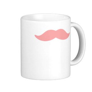 I Love Mustaches Coffee Mugs