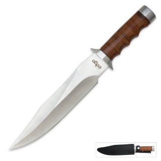 United Edge Marine Warrior Bowie With Sheath : Hunting Knives : Sports & Outdoors