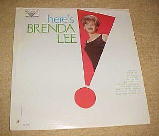 Brenda Lee ~ Here's Brenda Lee LP: Music
