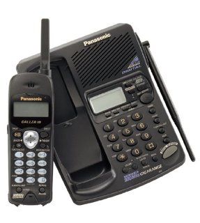 Panasonic KXTC1871 900 MHz DSS Cordless Phone with Answering System, Dual Keypads, and Caller ID (Black) : Cordless Telephones : Electronics