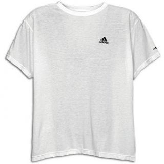 adidas Men's Clima Logo Tee ( sz. XXL, White/Black )  Athletic T Shirts  Sports & Outdoors