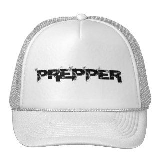 Prepper Hat Baseball Cap SHTF Prepping Bug Out