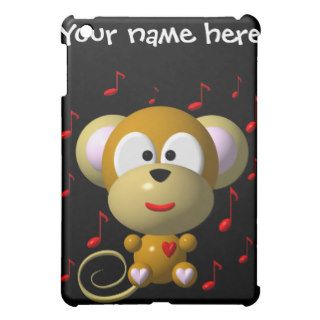 Musical monkey iPad mini cases