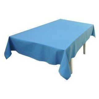 jojo la cigale   Plain Tablecloth HARMONIE Rectangle 160x250cm Blue  