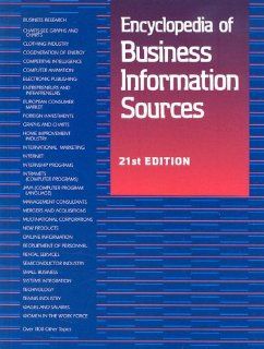 Encyclopedia of Business Information Sources: Linda D. Hall: 9780787683061: Books