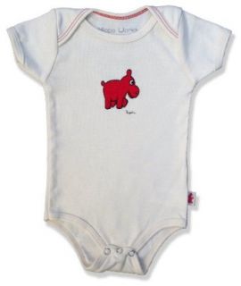 Hippo Works Organic Baby Body Suit "Baby Hippo" (12 18): Infant And Toddler Apparel: Clothing