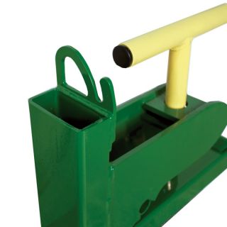 Load-Quip Steel Bucket Forks — 2600-Lb. Capacity, Green, Model# 29211778  Bucket Accessories