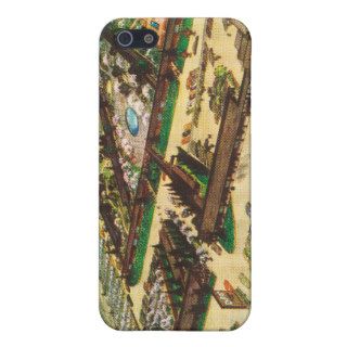 Aerial View of Rickey's Studio Inn iPhone 5 Covers