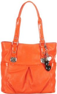 Kathy Van Zeeland For Keeps Solid Tote Handbag Chili red: Shoulder Handbags: Shoes