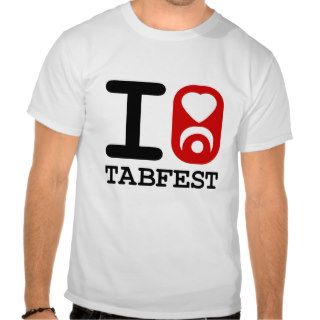 I Heart Tabfest   Mens Basic Tshirt