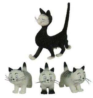 Shop Parastone Dubout Cats Collection: Mother Cat with Her Three White Kittens Walking Figurine Set DUB23   (4 pcs Set) at the  Home Dcor Store. Find the latest styles with the lowest prices from PARASTONE CAT COLLECTION