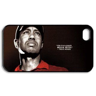 Ddesigncase store iPhone 4,4s Personalized Well known Golfer Tiger Woods Poster Hard Plastic Back Cover Case Skin: Cell Phones & Accessories