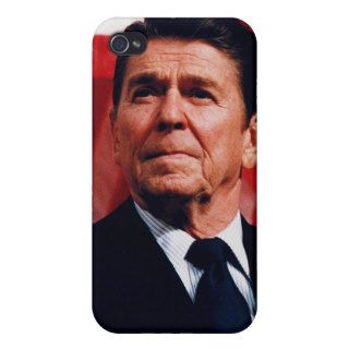 40th U.S. President Ronald Wilson Reagan iPhone 4 Covers