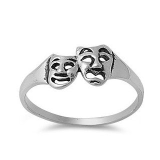 Sterling Silver Ring   Smile Now Cry Later: Glitzs: Jewelry