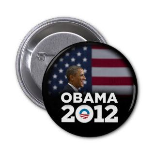 Obama 2012 Logo Button