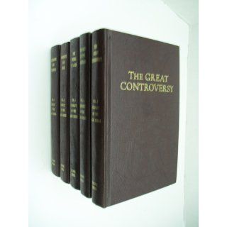PATRIARCHS AND PROPHETS, PROPHETS AND KINGS, THE DESIRE OF AGES, THE ACTS OF THE APOSTLES, THE GREAT CONTROVERSY BY ELLEN G. WHITE (CONFLICT OF THE AGES SERIES) 5 VOL. (VOL. 1, 2, 3, 4, 5.) (VOL. 1, 2, 3, 4, 5.): ELLEN G. WHITE: Books