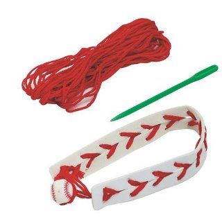 Baseball Bracelet Craft Kit (Makes 12): Toys & Games