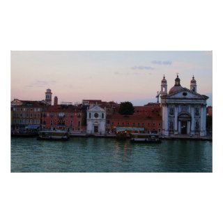 GORGEOUS VENICE AT SUNSET POSTER