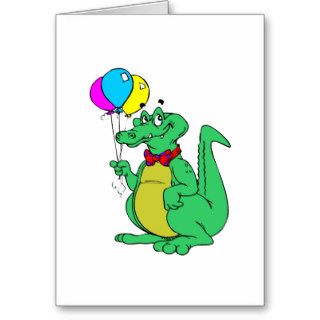 Birthday Alligator Cards