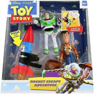 Toy Story Rocket Escape Adventure Action Figures: Toys & Games