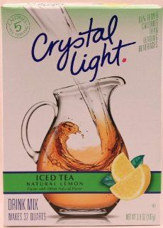 Crystal Light Iced Tea Mix, (Makes 32 quart) : Bottled Iced Tea Drinks : Grocery & Gourmet Food