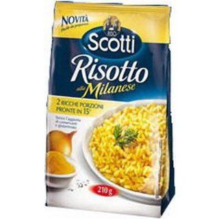 Scotti Risotto alla Milanese / mit Safran 210 gr.: Lebensmittel & Getrnke
