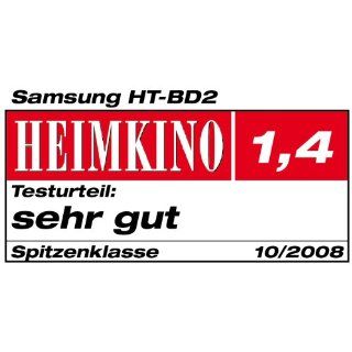 Samsung HT BD 2 Heimkino System 7.1 mit HDMI Anschluss und Blu ray schwarz: Heimkino, TV & Video