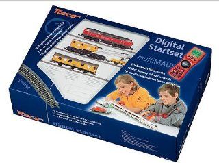 Roco 51231 H0 Digital Startset BR 218 mit Bauzug: Spielzeug