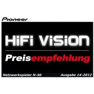 Pioneer N 50 K Netzwerk Multimediaplayer (Airplay, DLNA, WLAN, 2x USB) Aluminium/schwarz: Heimkino, TV & Video
