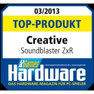 Creative Sound Blaster ZxR Interne Soundkarte schwarz: Computer & Zubehr