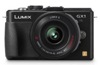 Panasonic Lumix DMC GX1X 16 MP Micro 4/3 Compact System Camera, 3 Inch LCD Touch Screen and 14 42mm X Power Zoom Lens (Black)  Digital Slr Camera Bundles  Camera & Photo