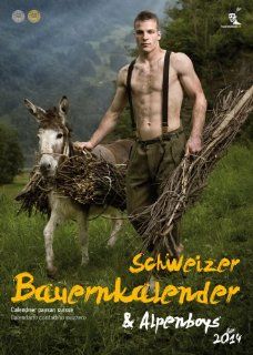 Schweizer Bauernkalender & Alpenboys 2014 / Calendrier Paysan Suisse Boys 2014: Stefan Sll: Bücher