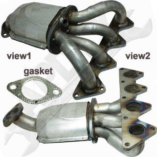 APDTY 28510 26650 Aftermarket Exhaust Manifold & Catalytic Converter Assembly For 2001 2005 Hyundai Accent 1.6L (Not Legal In California): Automotive