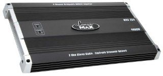 Lanzar MXA254 4000 Watt 2 Channel Bridgeable MOSFET Amplifier : Vehicle Multi Channel Amplifiers : Car Electronics