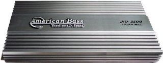 American Bass HD3500 3500 Watt Mono Block Car Stereo Amplifier: Automotive