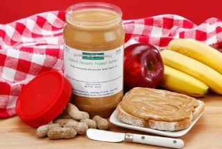 Superior Nut Peanut Butter (2.5 Pound Jar)   No Sugar Added (Salted) : Grocery & Gourmet Food