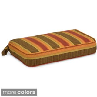 Indoor/ Outdoor 19 inch Striped Chair Cushion With Sunbrella Fabric