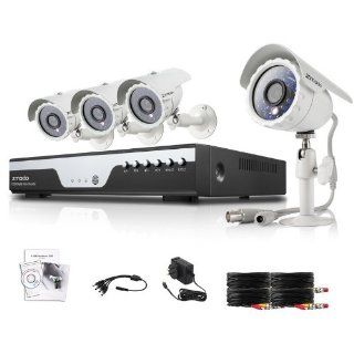 ZMODO KDC8 CARBZ4ZN 1T Expandable 8 Channel 960H H.264 DVR & 1TB HDD with 4 600TVL Outdoor Night Vision Bullet Security Cameras  Camera & Photo