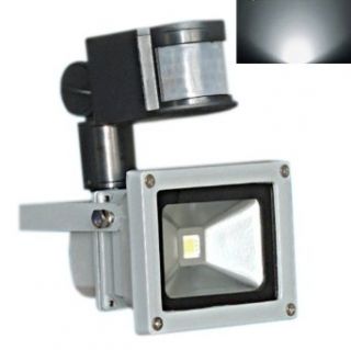 hkbayi Brand New 20W PIR Motion Sensor Led Flood light Floodlight Landscape Lamp White AC 85 265V    