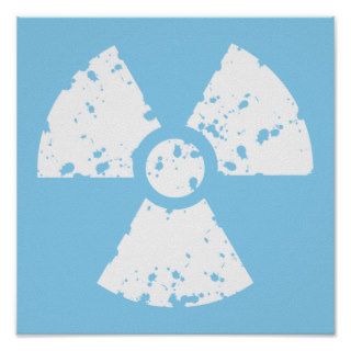 Baby Blue Toxic Poster