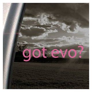 Got Evo? Pink Decal Mitsubishi Lancer Evolution Car Pink Sticker   Themed Classroom Displays And Decoration