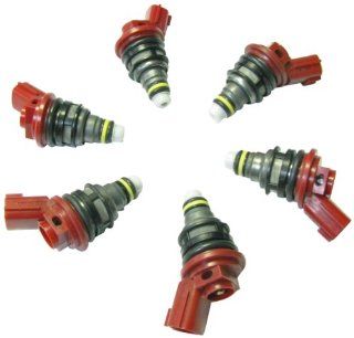 AUS Injection (10188 275 6) 275cc High Impedance Fuel Injector, (Set of 6): Automotive