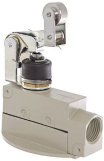 Omron ZV NA277 2S General Purpose Enclose Switch, High Breaking Capacity and Durability, Sealed One Way Action Roller Arm Lever, Single Pole Double Throw AC, Base Mounting, 1/2 14NPSM Conduit Size: Electronic Component Limit Switches: Industrial & Scie