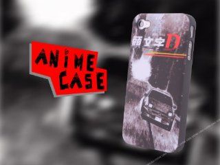 iPhone 4 & 4S HARD CASE anime INITIAL D + FREE Screen Protector (C277 0010): Cell Phones & Accessories