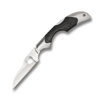 Spyderco Kiwi Knife with Carbon Fiber Handle, Plain : Hunting Knives : Sports & Outdoors