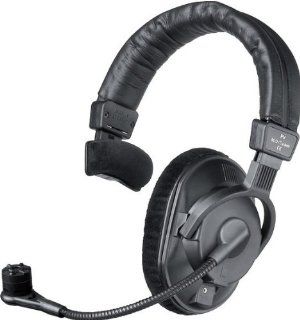 Beyerdynamic DT 287 PV MKII 80 Single Ear Headset with Condenser Cardioid Microphone for Phantom Power, 80 Ohms: Musical Instruments